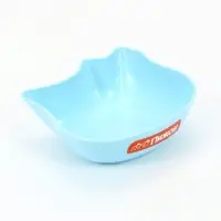 Миска &laquo;Пижон. Кошечка&raquo;, 200 мл, 12.5&times;4 см, пластик, голубая