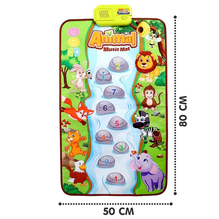 Музыкальный коврик «Первые шаги», 80 см Музыкальный коврик «Первые шаги», 80 см