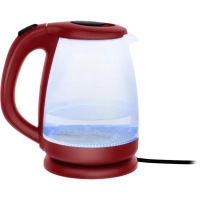 Чайник HYK-G1002 1.7л. 2200Вт бордовый