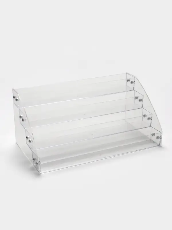 Подставка под лаки 4 этажа, 31.3&times;14.4&times;18.3 см, оргстекло 2 мм