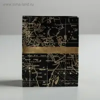 Пакет подарочный ламинированный, упаковка, &laquo;Gold present&raquo;, S 12 х 15 х 5.5 см