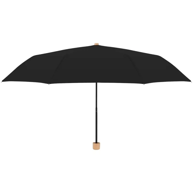 Зонт складной Nature Mini, черный