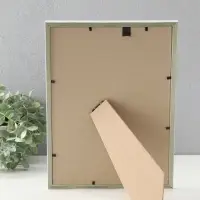 Фоторамка "Формат" 21х30 см,  с подножкой, набор 3 шт, (пластиковый экран), белый