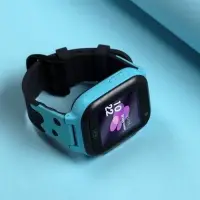 Детские смарт-часы Windigo AM-15, 1.44", 128&times;128, SIM, 2G, LBS, камера 0.08 Мп, голубые