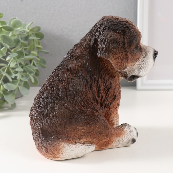 Фигурка  "Щенок Сеня" Высота 16 см, ширина 12 см, длина 17 см.