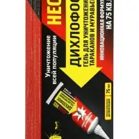 Гель от тараканов и муравьев &laquo;Дихлофос НЕО&raquo;, 75 мл