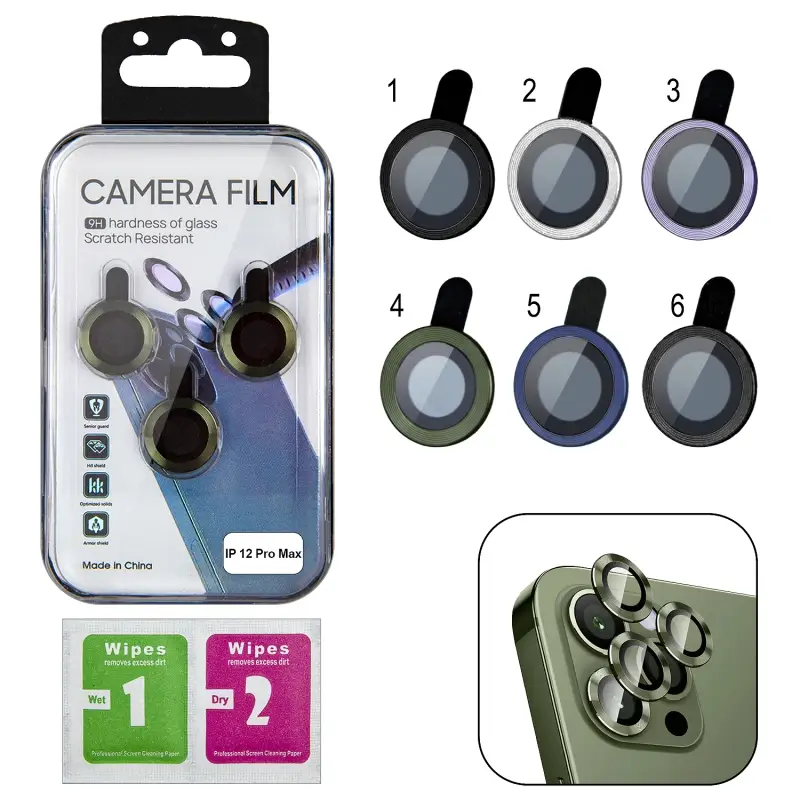 Защитное стекло для камеры iPh 12 Pro Max Защитное стекло для камеры iPh 12 Pro Max