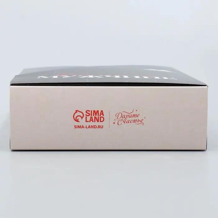 Коробка подарочная складная, упаковка, «Настоящему мужчине», 21 х 15 х 5 см Коробка подарочная складная, упаковка, «Настоящему мужчине», 21 х 15 х 5 см