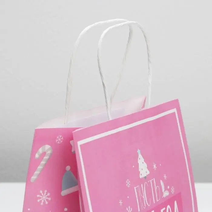 Пакет подарочный новогодний «Пусть Новый год подарит сказку», 22 х 22 х 11 см Пакет подарочный новогодний «Пусть Новый год подарит сказку», 22 х 22 х 11 см