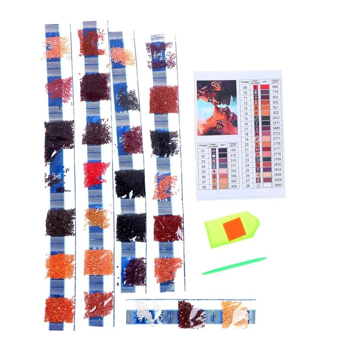 Алмазная мозаика с частичным заполнением на подрамнике «Поцелуй» 30х40 см Алмазная мозаика с частичным заполнением на подрамнике «Поцелуй» 30х40 см