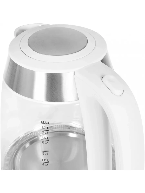 Чайник HYK-G4033 1.7л. 2200Вт белый