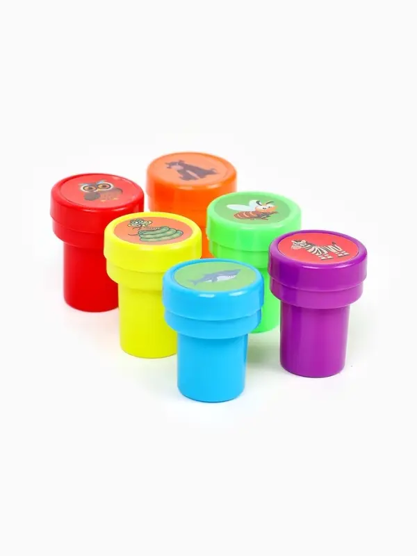 Печать цветная &laquo;Весёлая компания&raquo;, набор 6 шт., МИКС