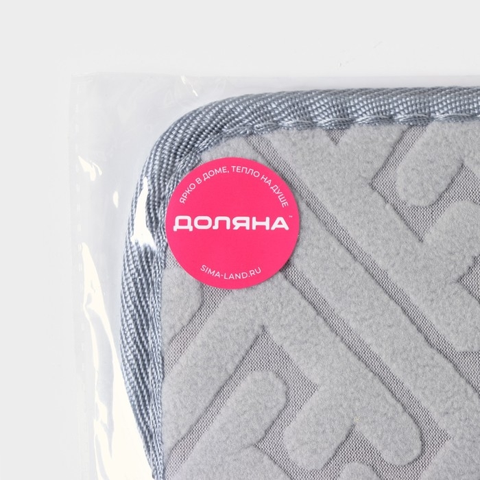 Чехол на сиденье для унитаза на липучках Доляна «Фили», цвет МИКС Чехол на сиденье для унитаза на липучках Доляна «Фили», цвет МИКС