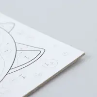 Картина по номерам &laquo;Монстрики&raquo; 15&times;13.5 см, 2 шт.