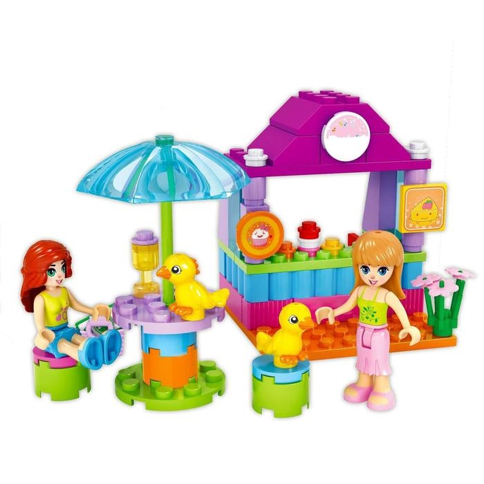 Конструктор Город Мечты &laquo;Мини кафе&raquo;, 84 детали, в пакете