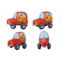 Воздушный шар фольгированный 3D 29" «Три Кота. Компот в машине»