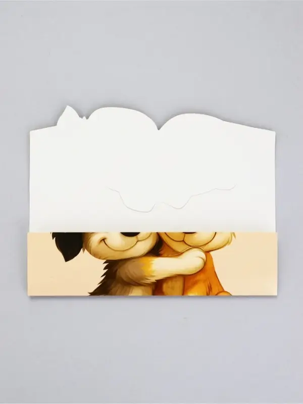 Конверт для денег формовой &laquo;Пёсики&raquo;, 17.5&times;10 см