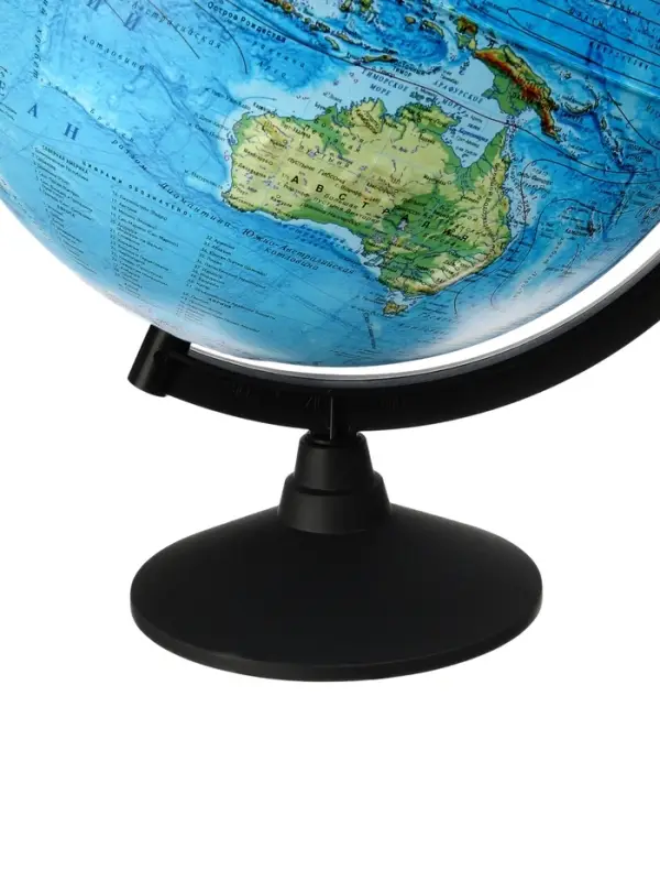 Глобус физический рельефный, Глобен &laquo;Классик&raquo;, диаметр 320 мм