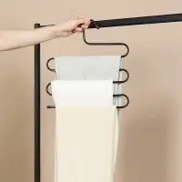 VETTA Вешалка для брюк 34,5x33,5x0,8 см, металл, чёрный