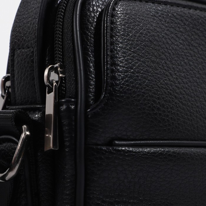 Сумка мужская, цвет чёрный Сумка мужская, цвет чёрный