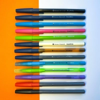 Ручка шариковая неавтомат. BV GripWrite Summer 0,7мм, синяя, 20-0326/07