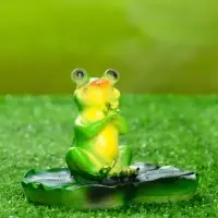 Садовая фигура &laquo;Лягушка хлопает&raquo;, 12.5&times;12.5&times;9.5 см