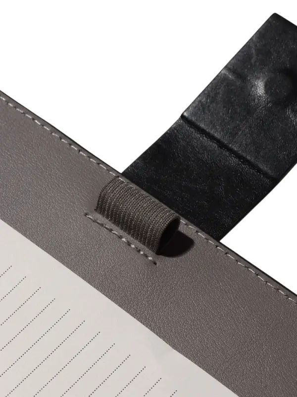 Органайзер на кольцах, А5, с хлястиком, 80л, линия, к/зам, Черный Органайзер на кольцах, А5, с хлястиком, 80л, линия, к/зам, Черный