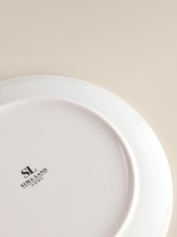 Тарелки SL Home «Уроки испанского: ¡Hasta mañana - Buenos dias», d=22 см, набор 2 шт., фарфор, белые, фиолетовые Тарелки SL Home «Уроки испанского: ¡Hasta mañana - Buenos dias», d=22 см, набор 2 шт., фарфор, белые, фиолетовые