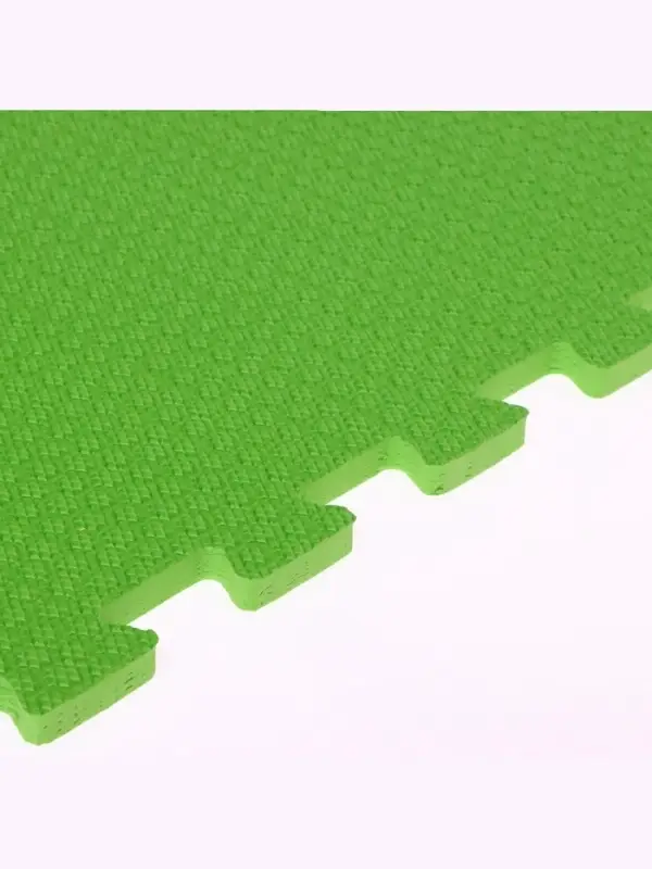 Мягкий коврик - пазл &laquo;New-накат. Соты&raquo;, 100&times;100 см, зелёный, универсальный