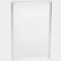 Рама из ударопрочного пластика с закругленными углами А4, без протектора, прозрачная