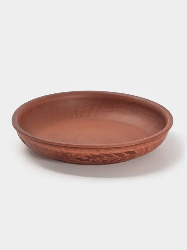 Форма для запекания &laquo;Колос&raquo;, 670 мл, 21&times;4 см, красная глина