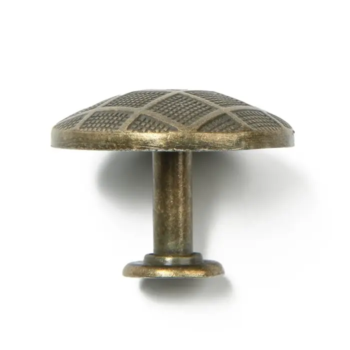 Ручка-кнопка ТУНДРА РК202, цвет бронза