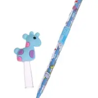 Карандаш-прикол секционный &laquo;Жираф&raquo;, НВ, голубая фигурка