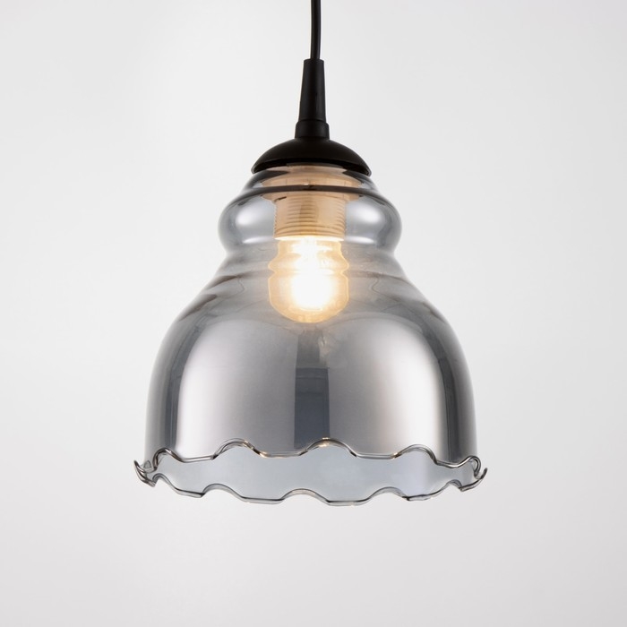 Светильник BayerLux Дамира 1хЕ27 тонированный 21х21х18см Светильник BayerLux Дамира 1хЕ27 тонированный 21х21х18см