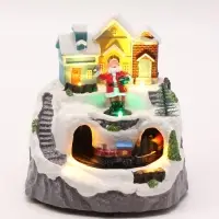Фигура светодиодная &laquo;Дед Мороз&raquo; 13&times;12&times;15 см, муз, USB, AAx3 (не в комплекте), МУЛЬТИ