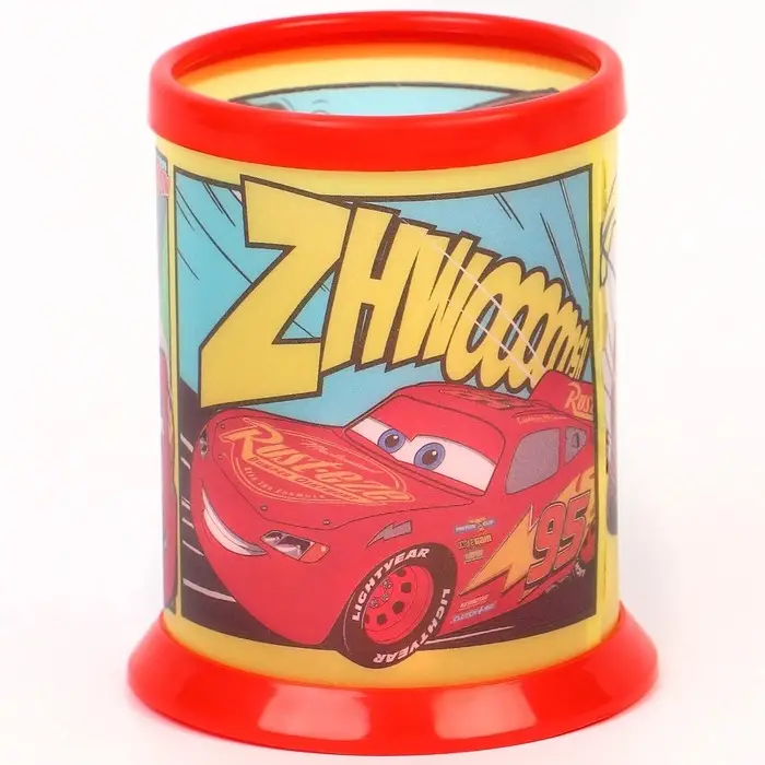 Органайзер для канцелярии, 10×8×8 см, «Тачки»