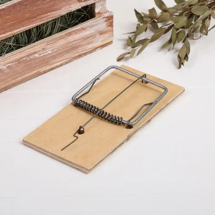 Крысоловка, 15 × 7,5 см, деревянная Крысоловка, 15 × 7,5 см, деревянная