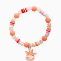 Браслет детский &laquo;Выбражулька. Жираф с бусинами&raquo;, d=6 см, разноцветный