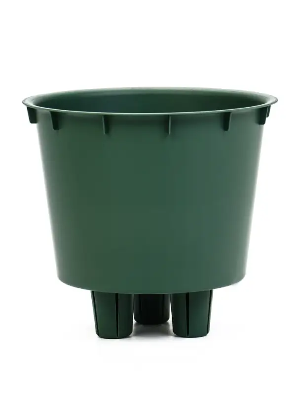 Кашпо со вставкой 7,8 л d28 см h25,5 см РАМОНА нефритовый,