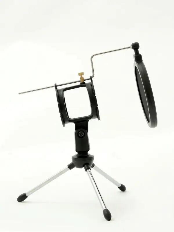 Микрофонная стойка настольная с поп-фильтром