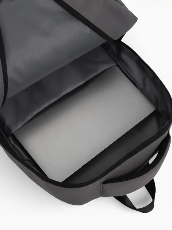 Рюкзак, водонепроницаемое дно, 2 отделения, 3 кармана, 31&times;14.5&times;45 см, серый