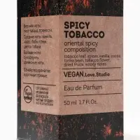 Парфюмерная вода женская Vegan Love Studio Spicy Tobacco, 50 мл (по мотивам Tobacco Vanille (Tom Ford)