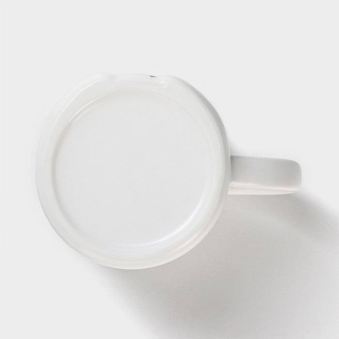 Кружка керамическая с ложкой «Панда», 350 мл, цвет белый Кружка керамическая с ложкой «Панда», 350 мл, цвет белый