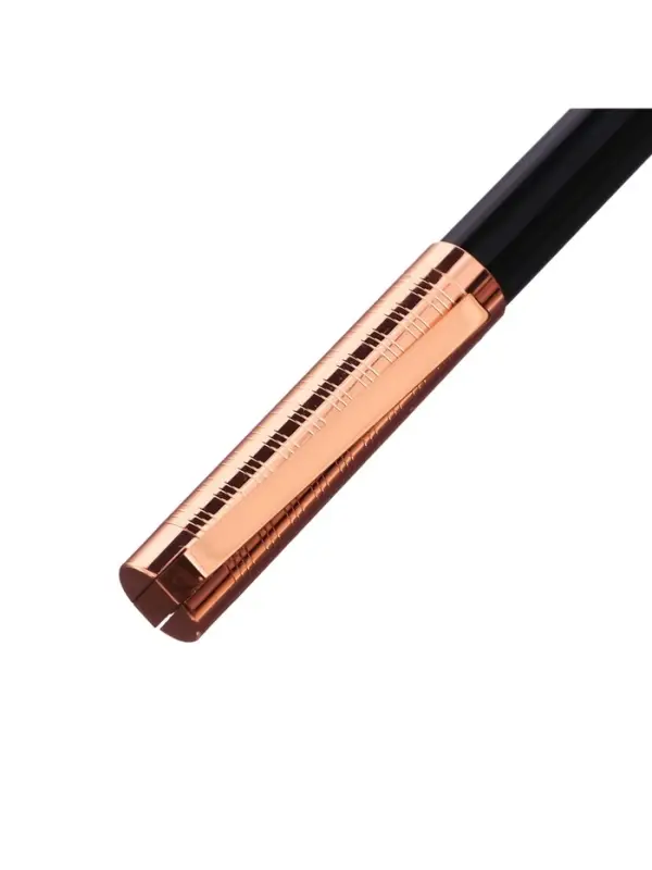 Ручка подарочная Calligrata &laquo;Винтаж&raquo;, шариковая, поворотная, в футляре кожзам, корпус чёрный с медным