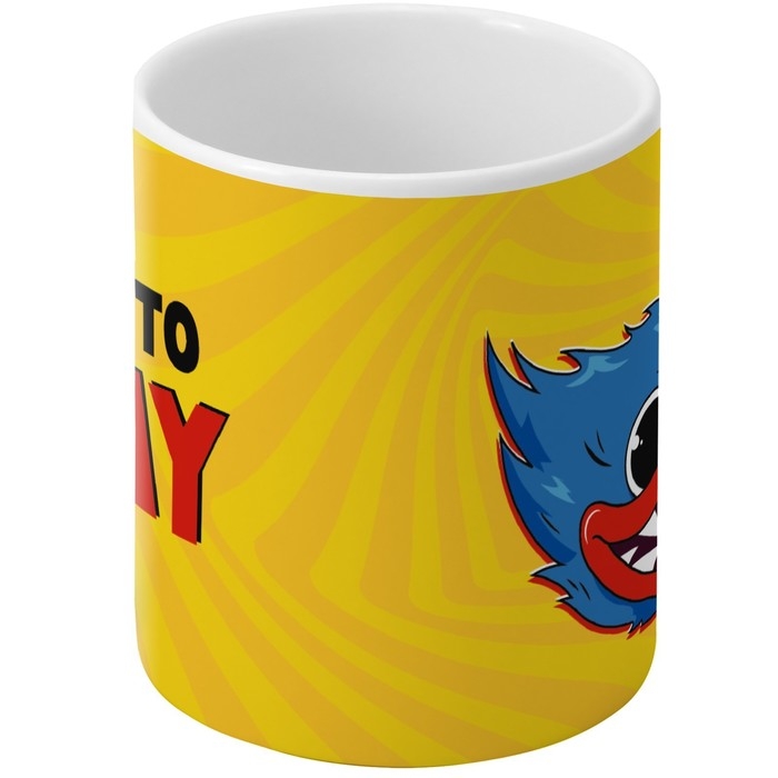 Кружка керамическая детская, сублимация, 350 мл «Time to play», Монстр