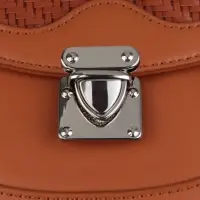 Застёжка для сумки, 3.3×3.8 см, цвет серебряный