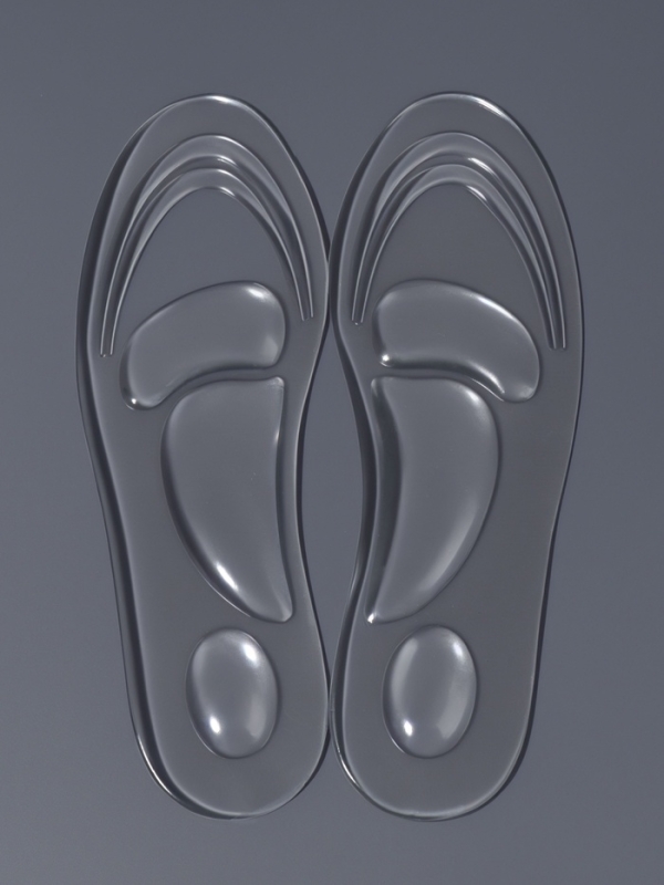 Стельки (силикон) на кл осн универс 35-40р-р 26см (пара) прозрач пак SS