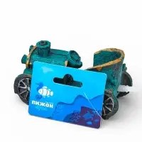 Декор для аквариума &laquo;Ретро-авто&raquo;, 12&times;5.5&times;5.5 см