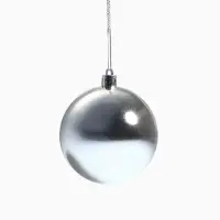 Ёлочные игрушки &laquo;Винтажный глянец&raquo;, шары новогодние, набор 6 шт., d=8 см, серебристый