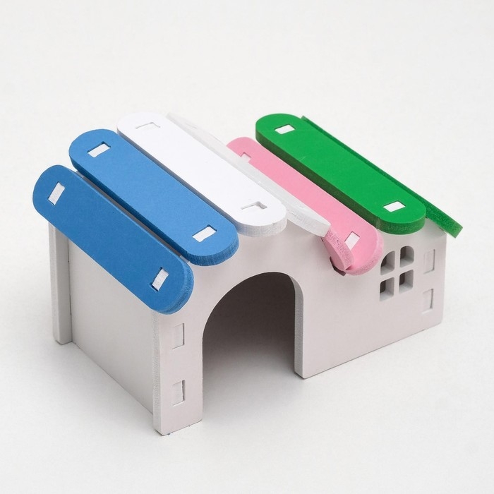 Домик для грызунов двухкомнатный Домик для грызунов двухкомнатный